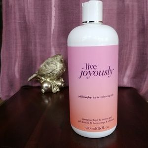 Philosophy "Live Joyously" Shampoos & Body Gel